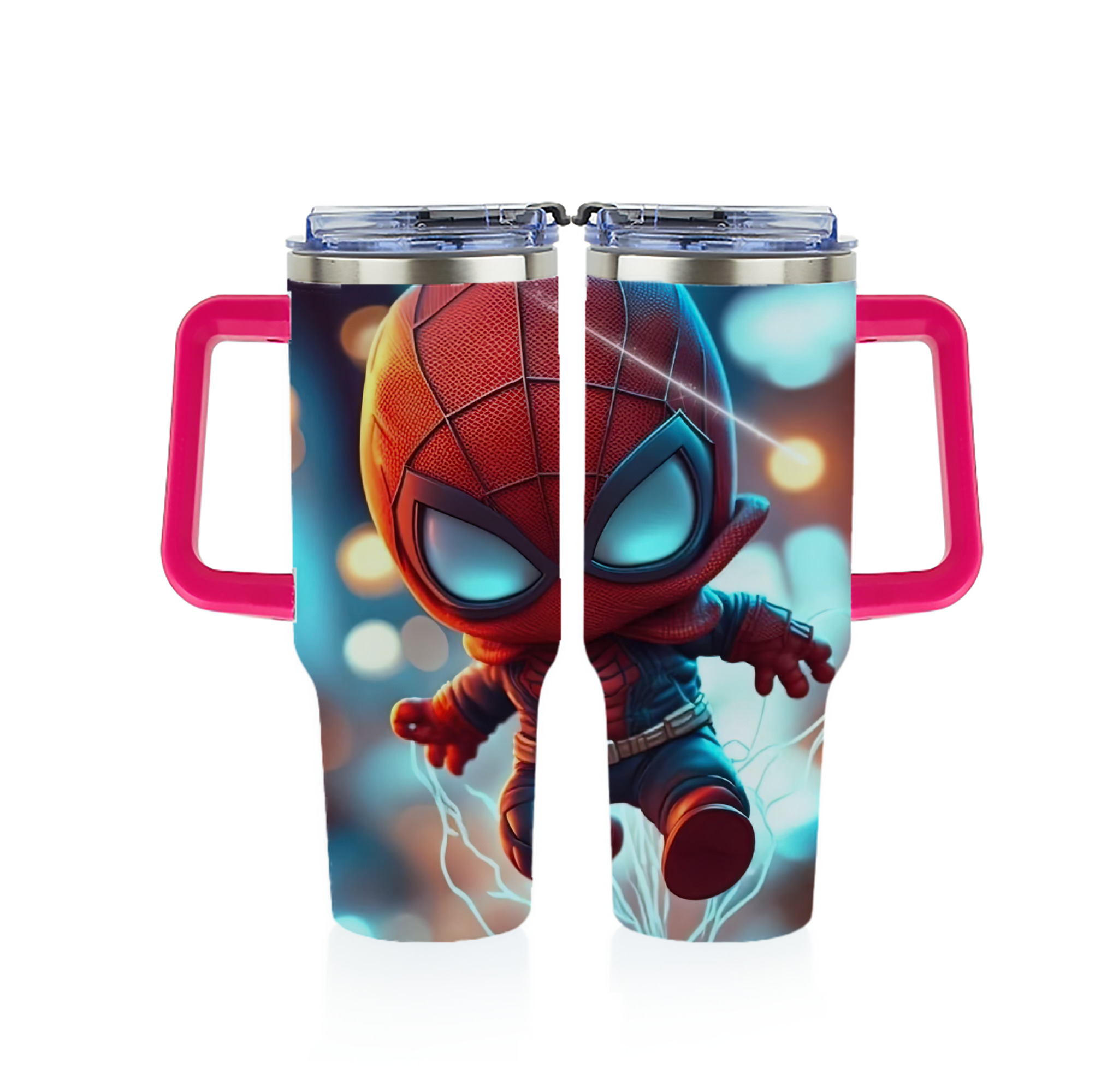 （画像用） Spider Man スパイダーマン 1200ｍLフルプリント車用タンブラー